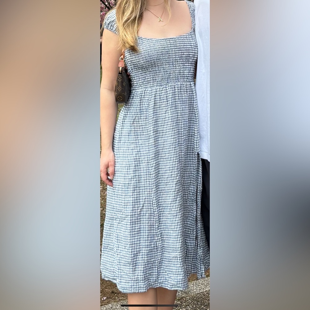 Reformation Tavi Linen Dress - Picture 3 of 5